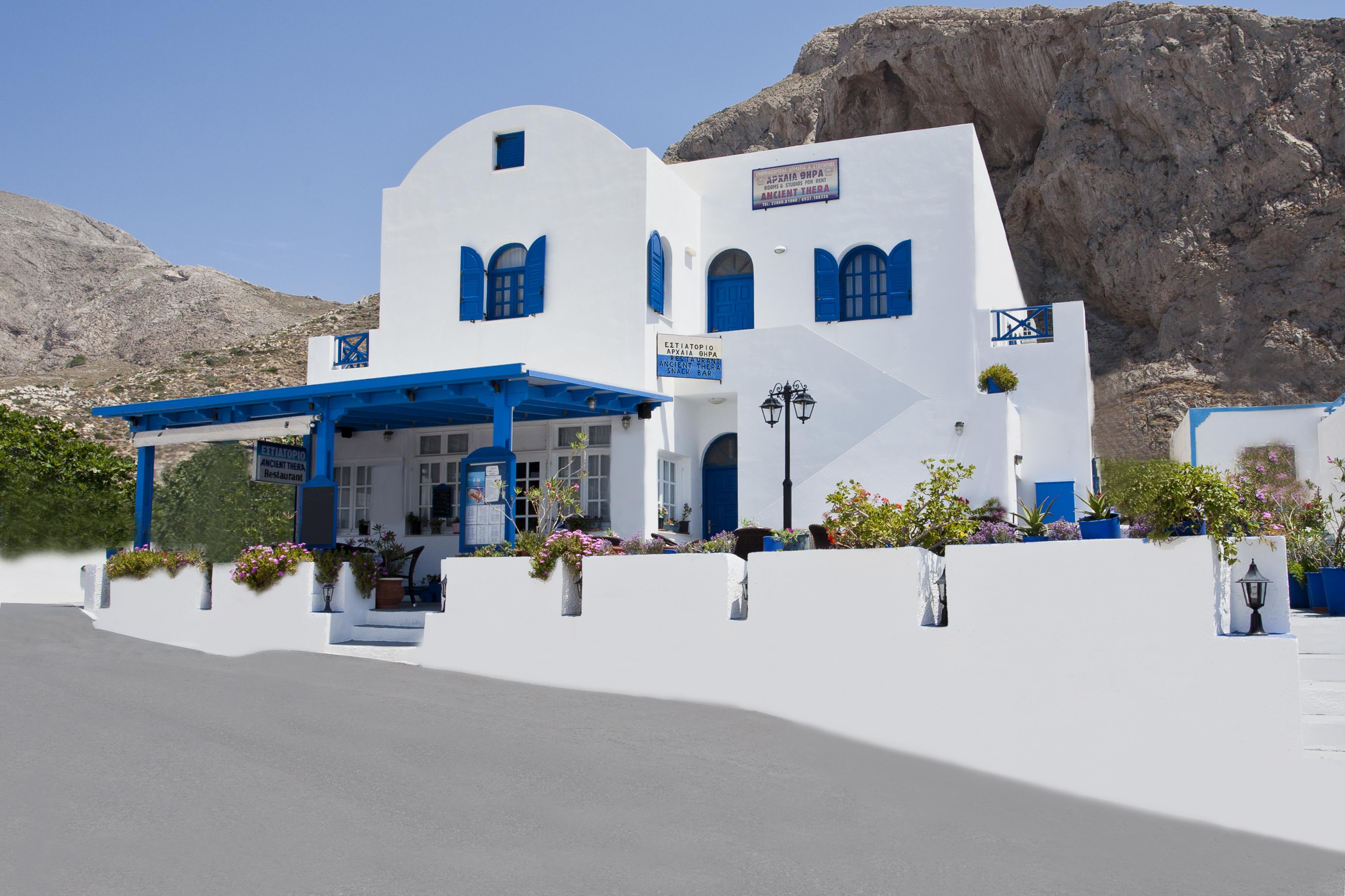 Ancient Thera Studios Períssa Eksteriør bilde